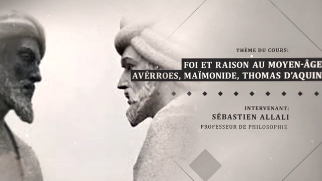 Foi et Raison au Moyen-Age: Averroes-Maïmonide-Thomas d'Aquin