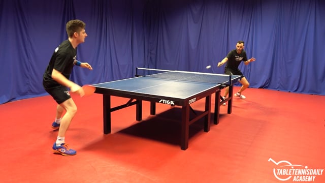 Improving your backhand defence with long pimples