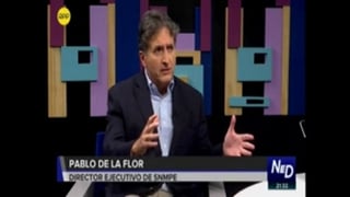 Entrevista a Pablo de la Flor en RPP TV