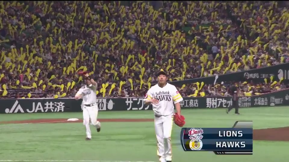 【7回表】今年も左キラーは健在!! ホークス・嘉弥真が好投を魅せる!! 2019/3/30 H-L