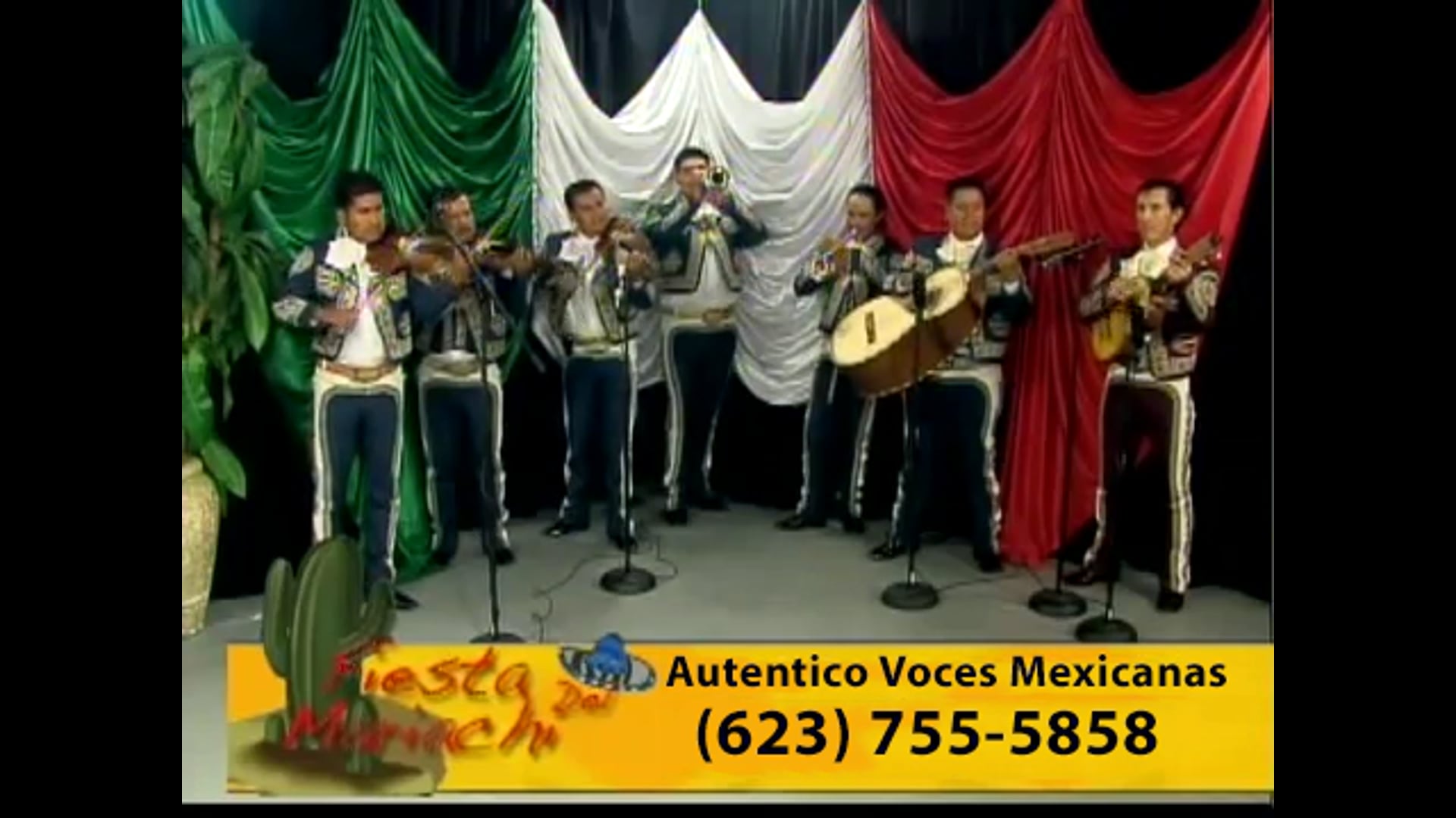Promotional video thumbnail 1 for Mariachi Autentico Voces Mexicanas