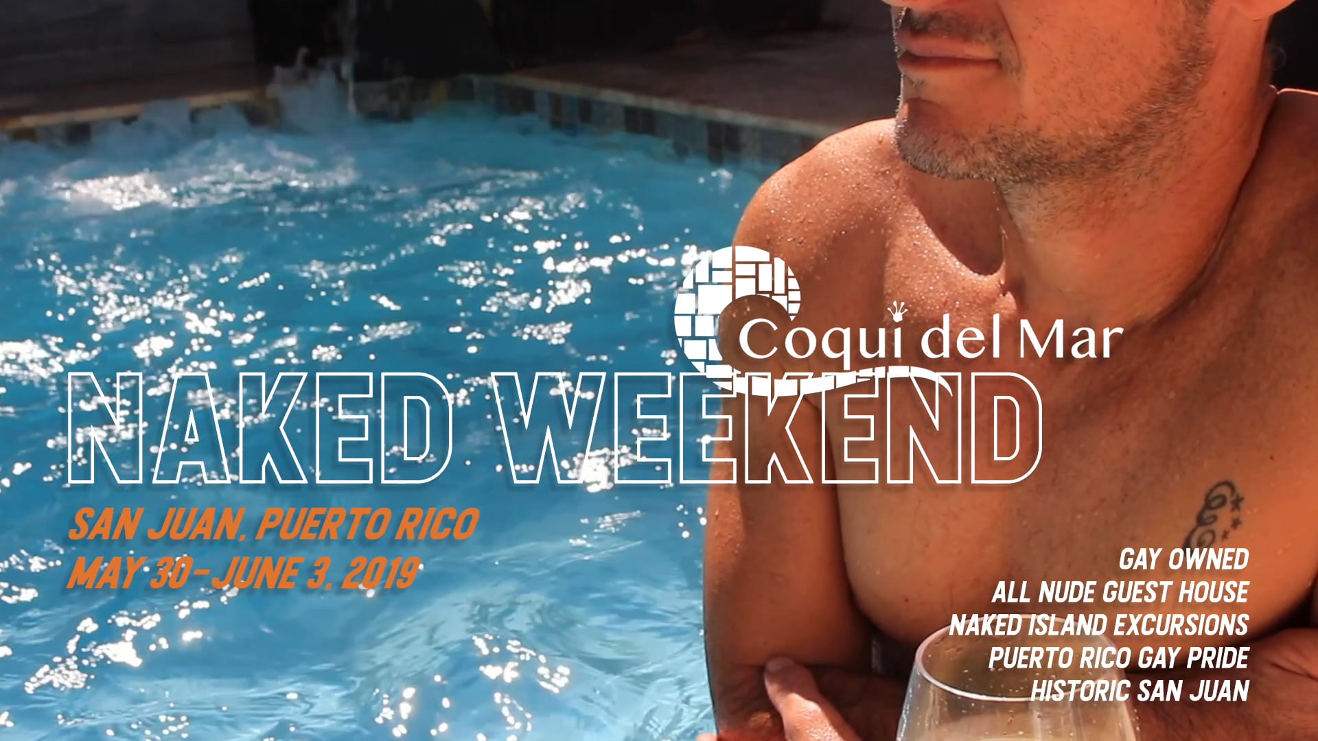 Coqui del Mar Naked Weekend