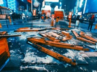 Frame from The Rapture