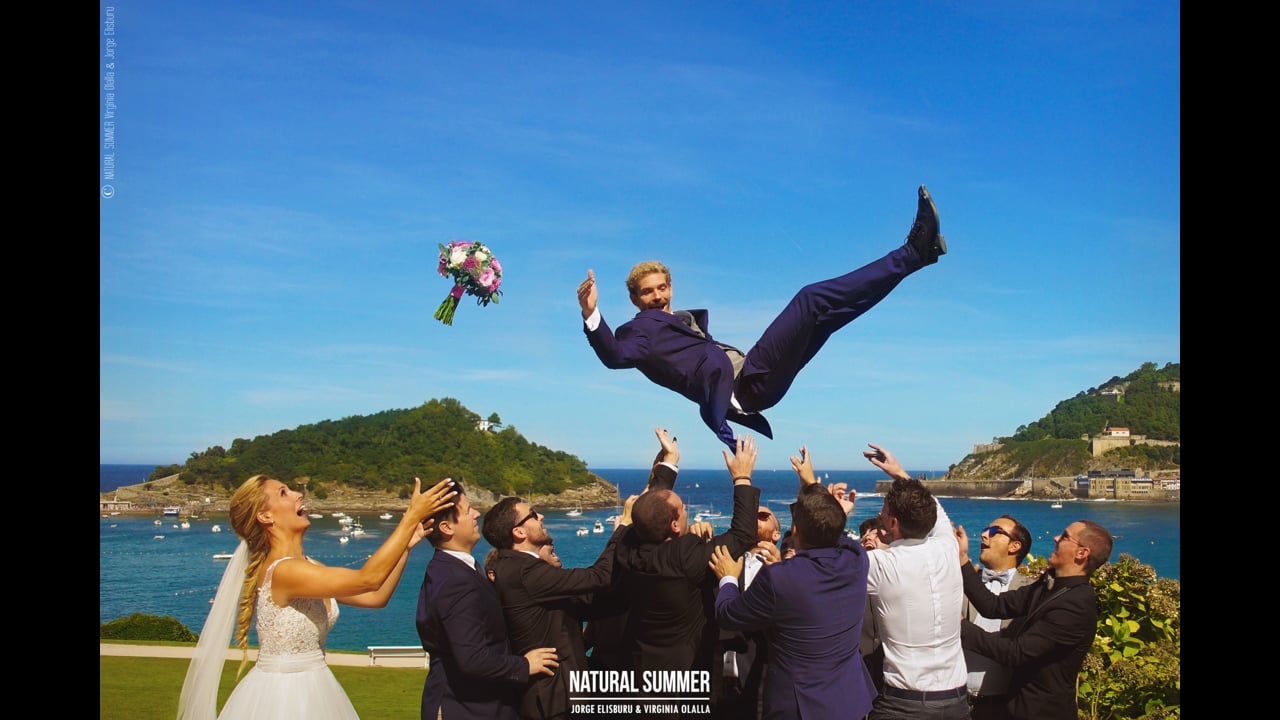 Natural Summer Boda en el Palacio Miramar Donostia y Hotel Londres de Inglaterra I&O