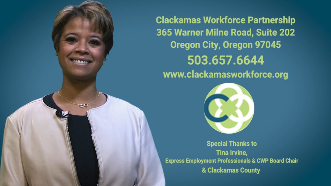 Clackamas Workforce Partnership on Vimeo