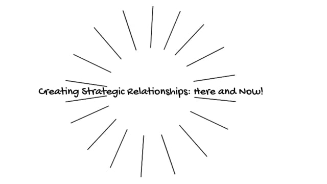 Creating Strategic Relationships: Here and Now!