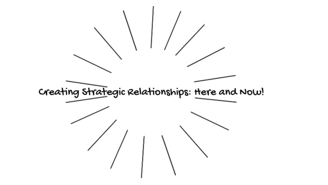 Creating Strategic Relationships: Here and Now!