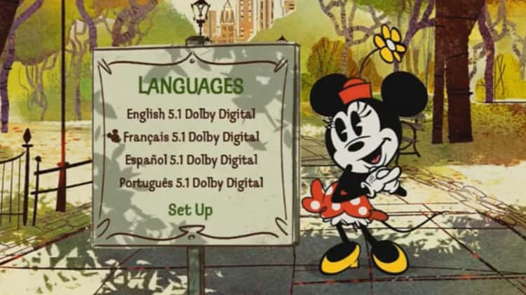 mickey mouse clubhouse dvd menu