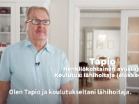Henkilökohtainen avustaja Tapio esittäytyy