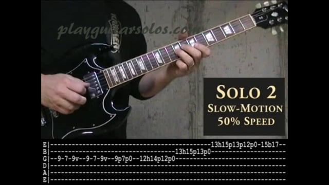 Hocus Pocus Solos Fast and Slow Tab
