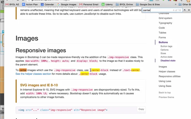 Center Images in Dreamweaver Using Bootstrap | Bring Your Own Laptop