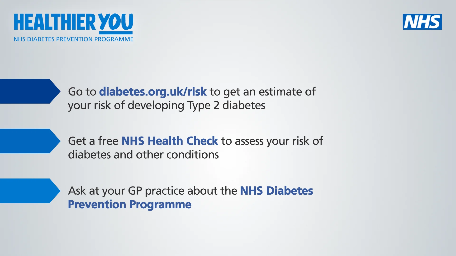 Type 20 Diabetes prevention week