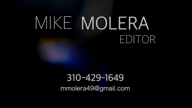 Mike Molera - Demo Reel