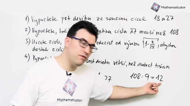 Přijímačky na SŠ - matematika - 04. Procvičení mocnin a odmocniny a zlomků