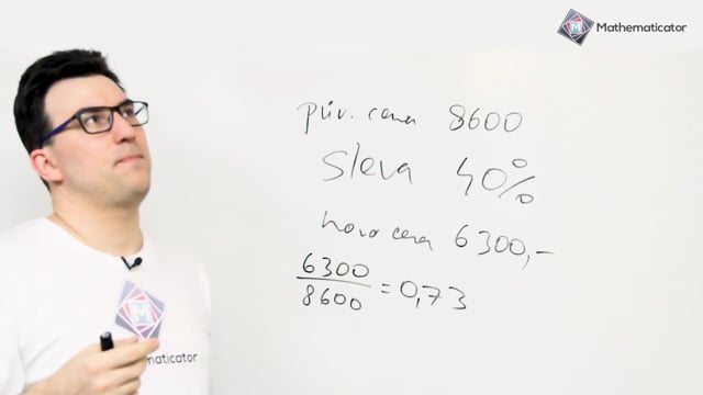 Přijímačky na SŠ - matematika - 24. Procenta 3