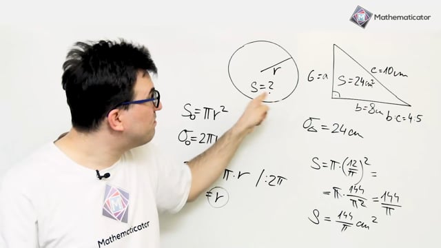Přijímačky na SŠ - matematika - 48. Kružnice - procvičení 1