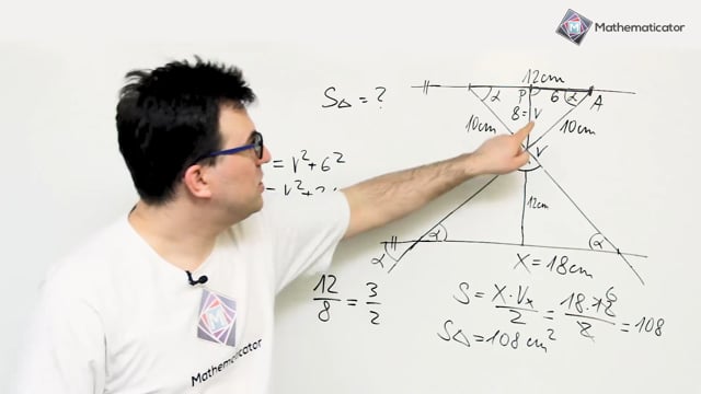 Přijímačky na SŠ - matematika - 60. Trojúhelníky - podobnost - procvičení