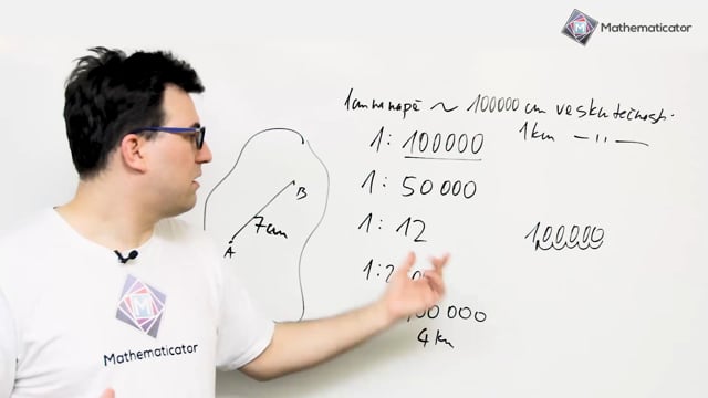 Přijímačky na SŠ - matematika - 73. Měřítko mapy