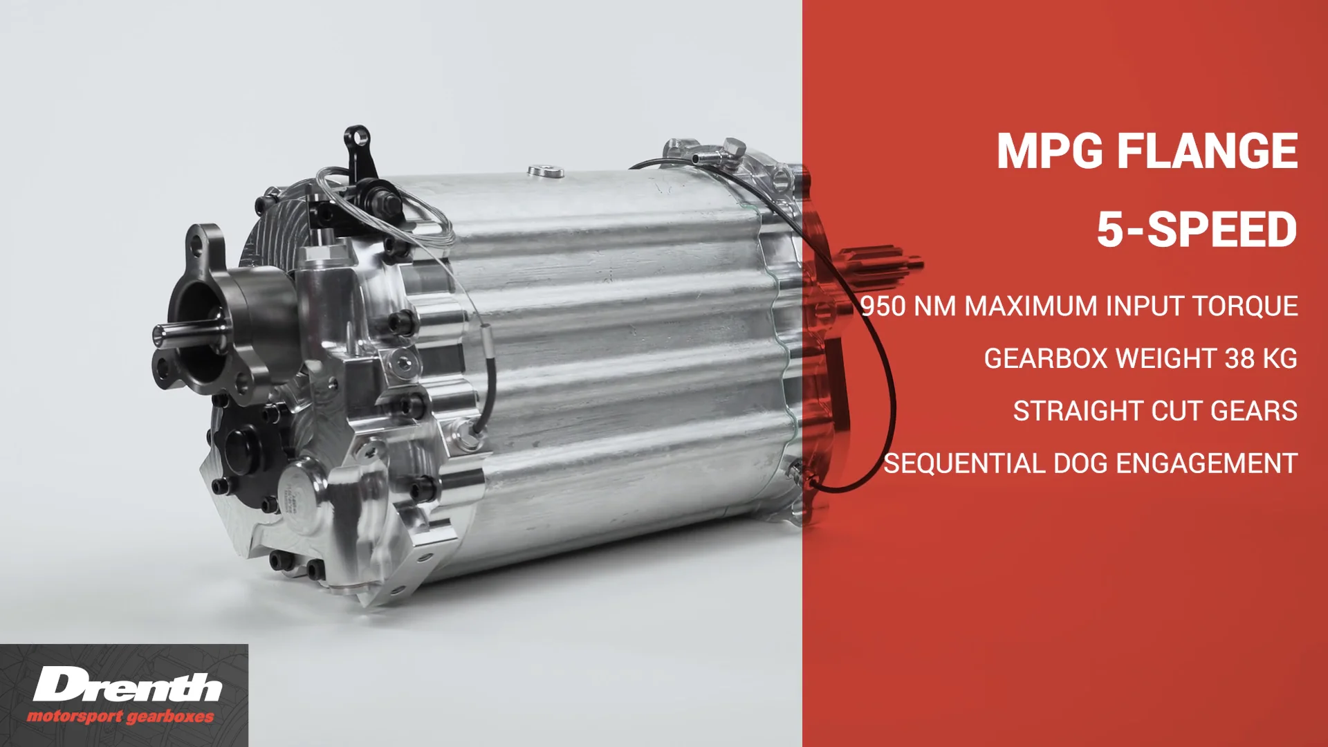 MPG Flange 5-Speed - Drenth Gearboxes
