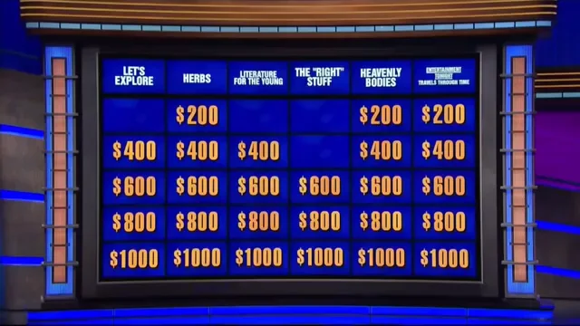 Jeopardy 11 02 2017