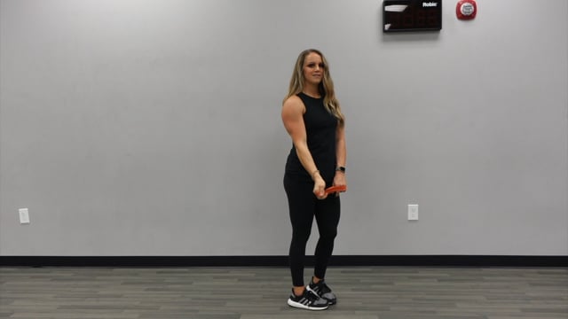 Banded Single Arm Bicep Curls