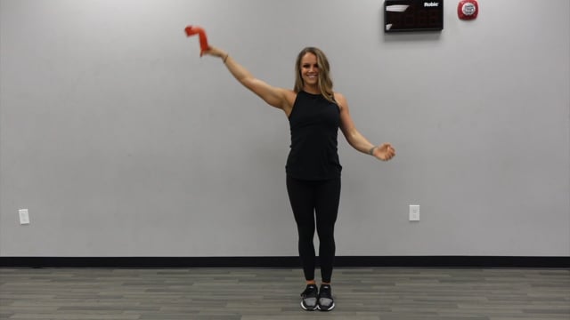 Banded Single Arm Triceps Extension