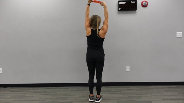 Banded Single Arm Lat Pulldowns