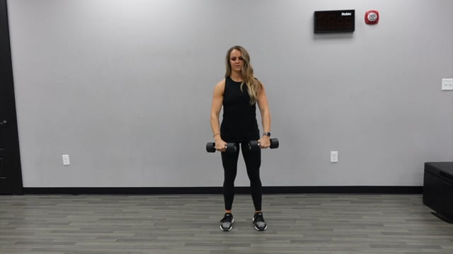 Dumbbell Front Raises