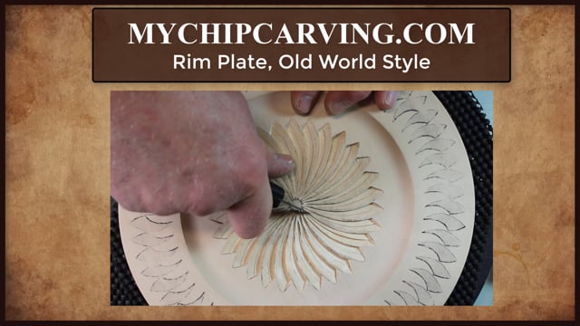 10″ RIM PLATE, SHADOWS PATTERN, OLD WORLD STYLE