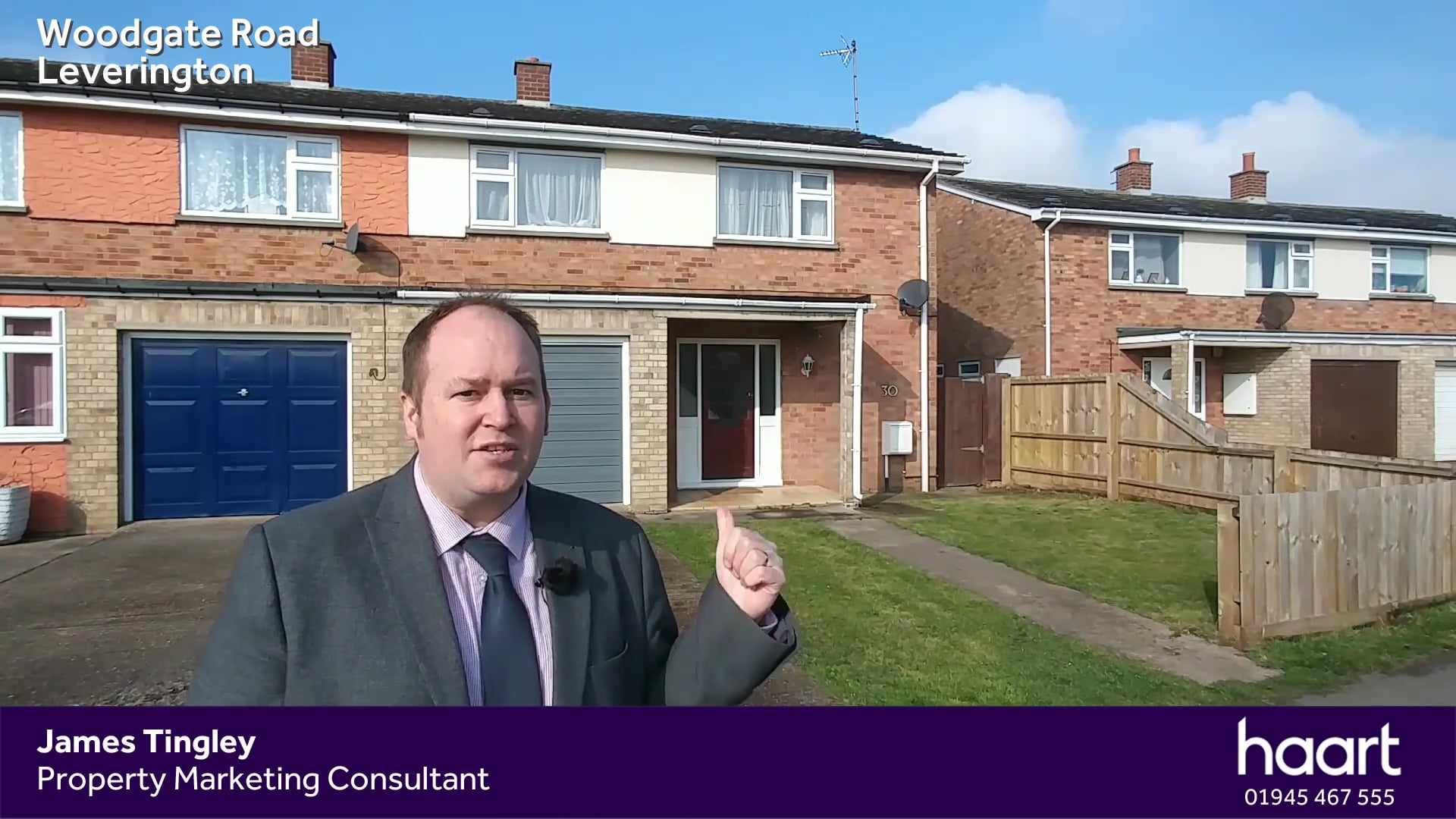 Wisbech, 3 Bed SemiDetached House in Woodgate Road, Leverington on Vimeo