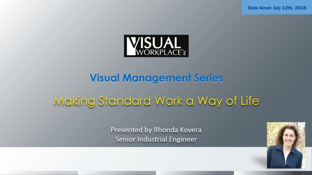 Making Standard Work a Way of Life