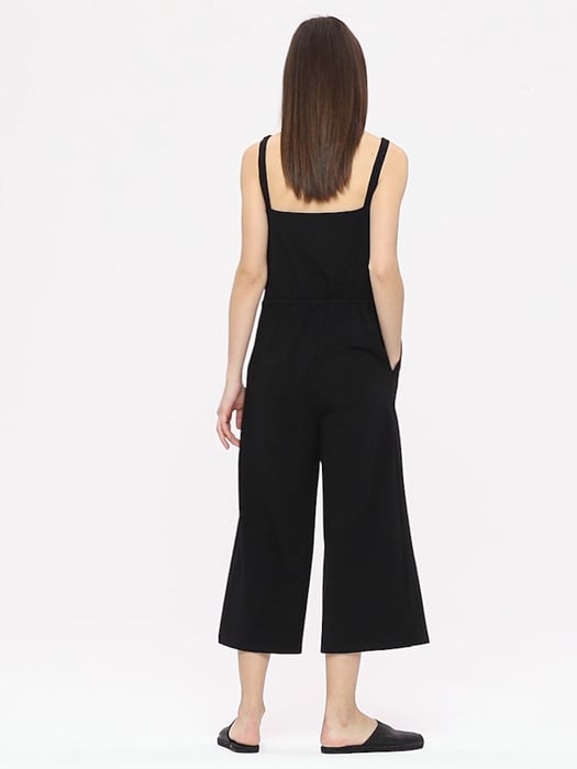 Culotte Jumpsuit Clothing in Black - Get great deals at JustFab