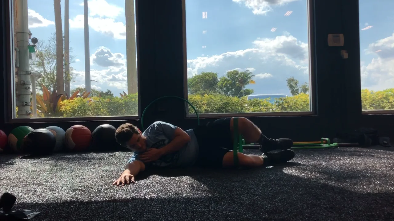 Baseball Strength Training: Band Clams | Wasserman Strength on Vimeo