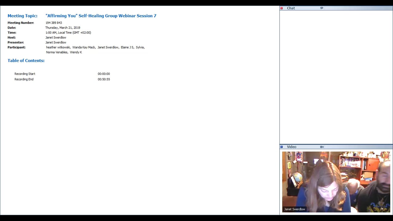 Affirming You Self-Healing Group Webinar Session 7.3