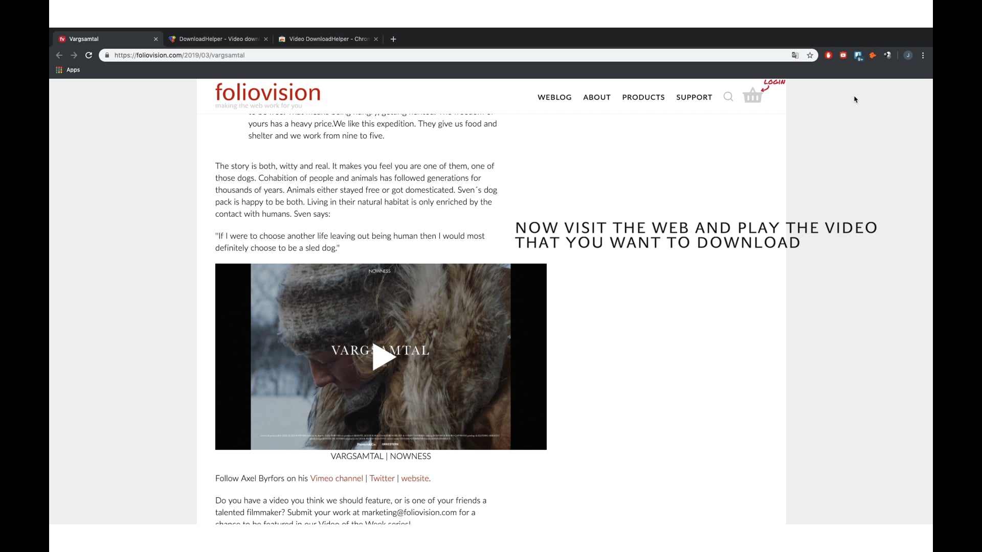 How to download videos with VideoDownloadHelper