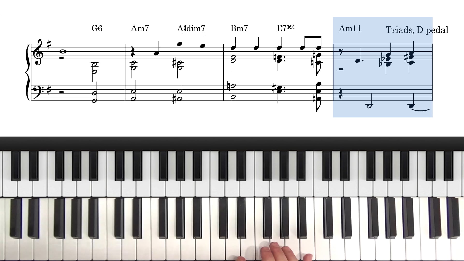 How High The Moon Tutorial Arrangement Chords Voicings For Jazz Piano