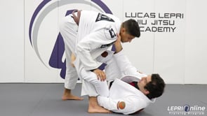 De La Riva With Lapel Control to X Guard to Back Take or Takedown