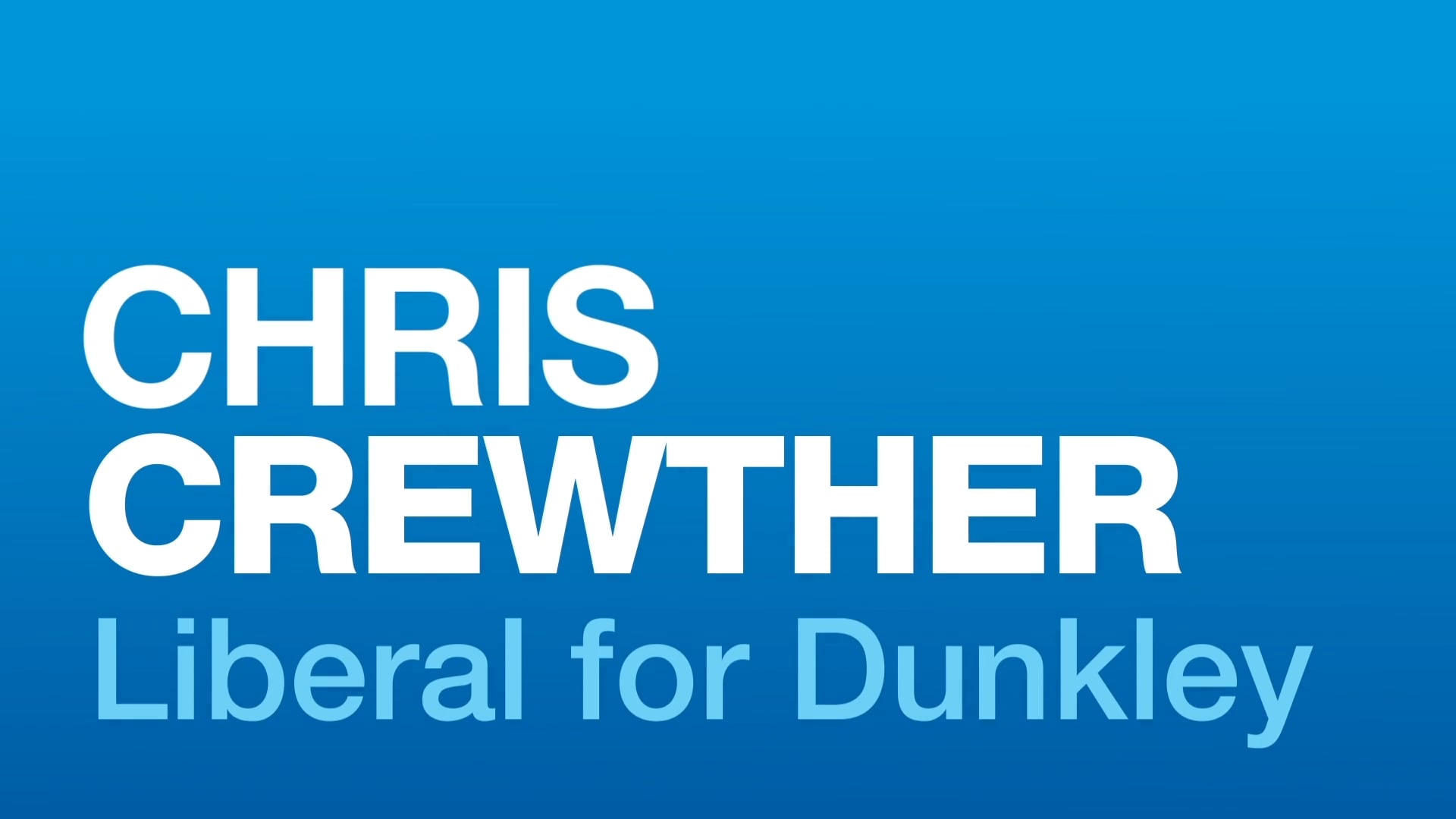 Chris Crewther MP on Vimeo