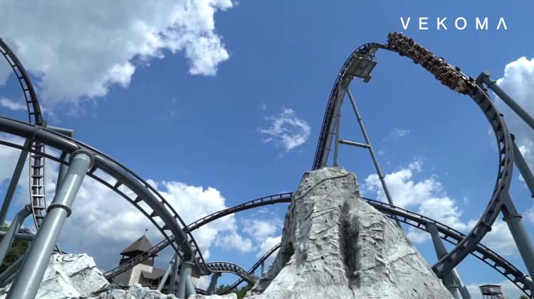 Vekoma Bermuda Blitz Lech Coaster Legendia in Chorzow Poland