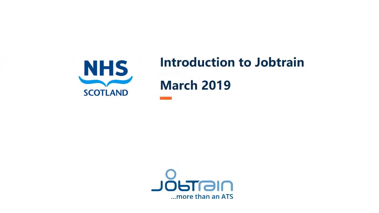NHS Scotland Jobtrain on Vimeo