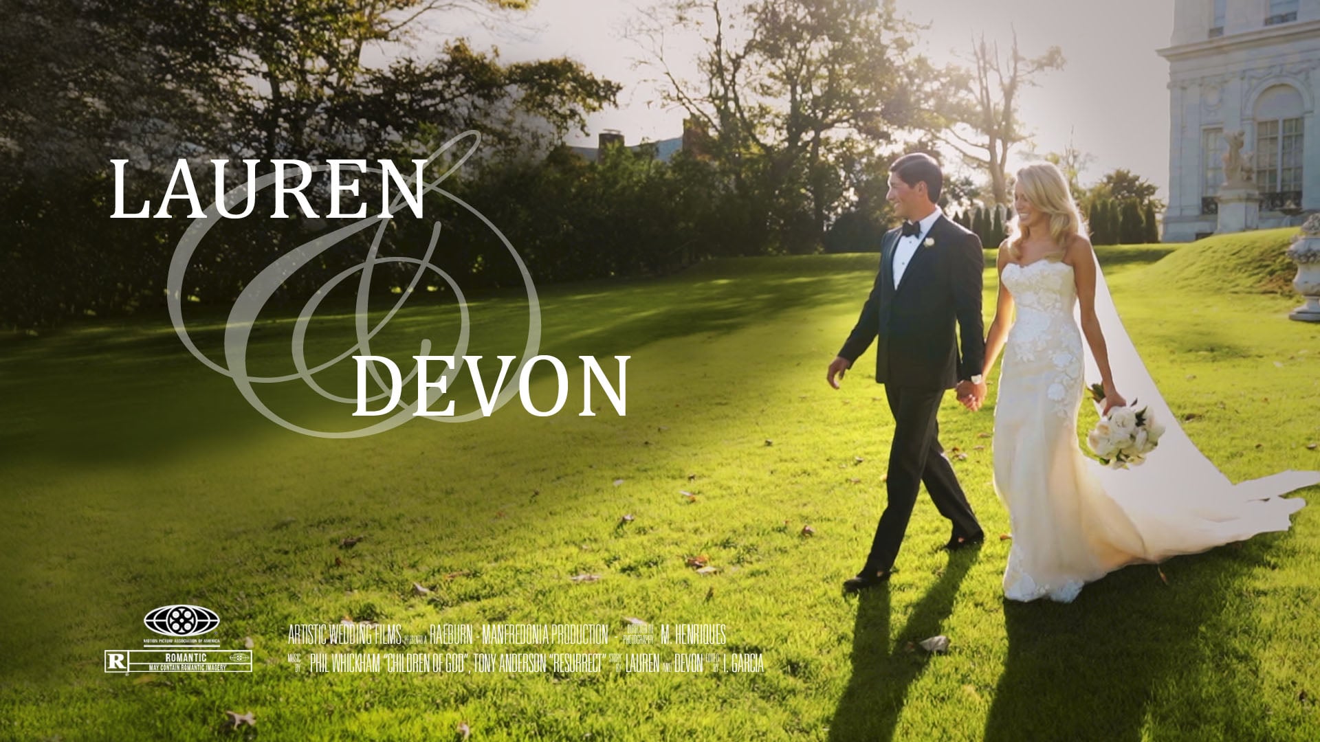 Lauren & Devon's Wedding Film Short // Rosecliff Wedding // Newport