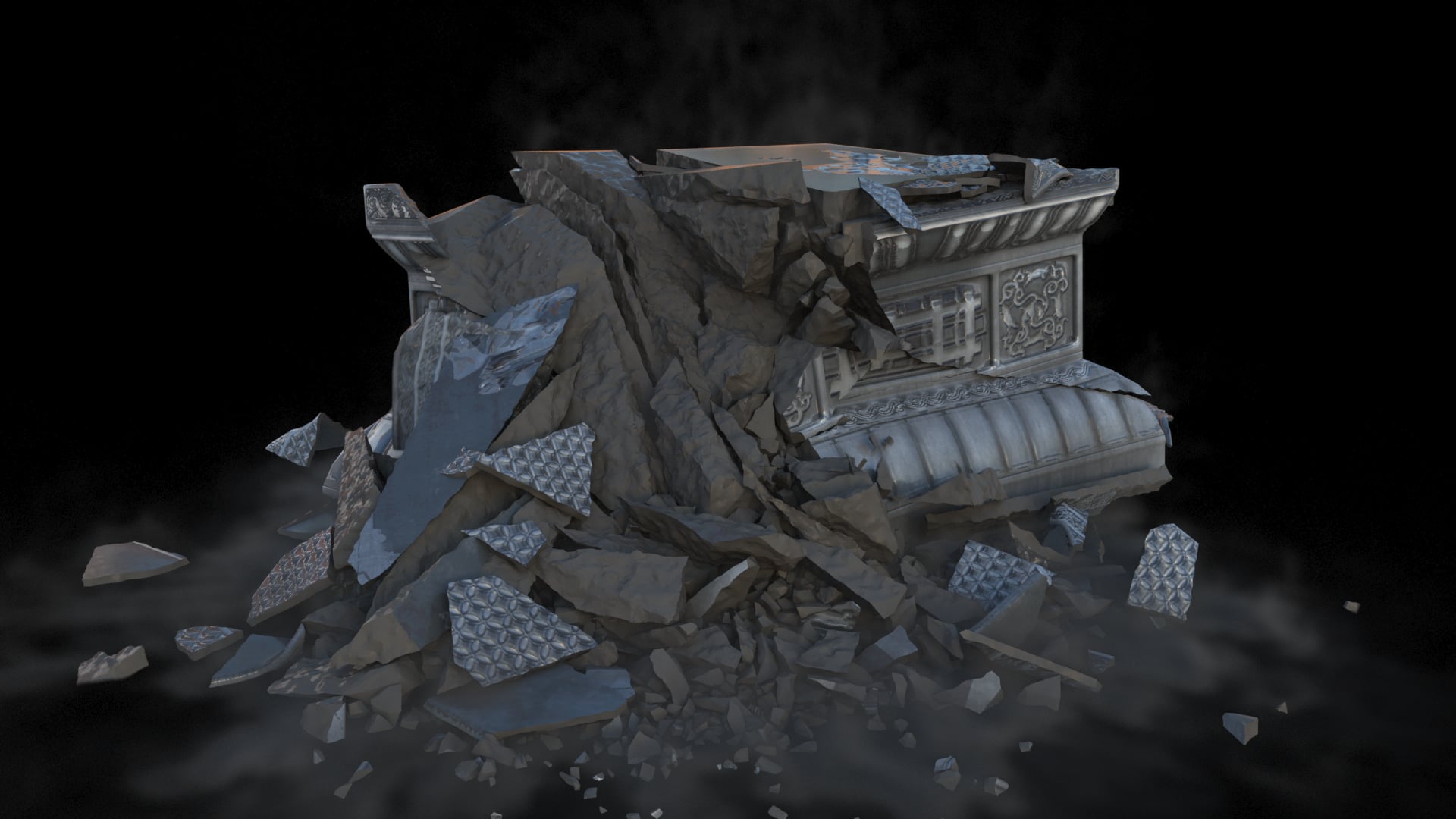 RBD Houdini Simulation