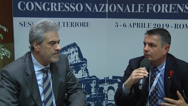 Luigi Pansini, Segretario Generale ANF, intervista Giovanni Malinconico, Coordinatore OCF Organismo Congressuale Forense