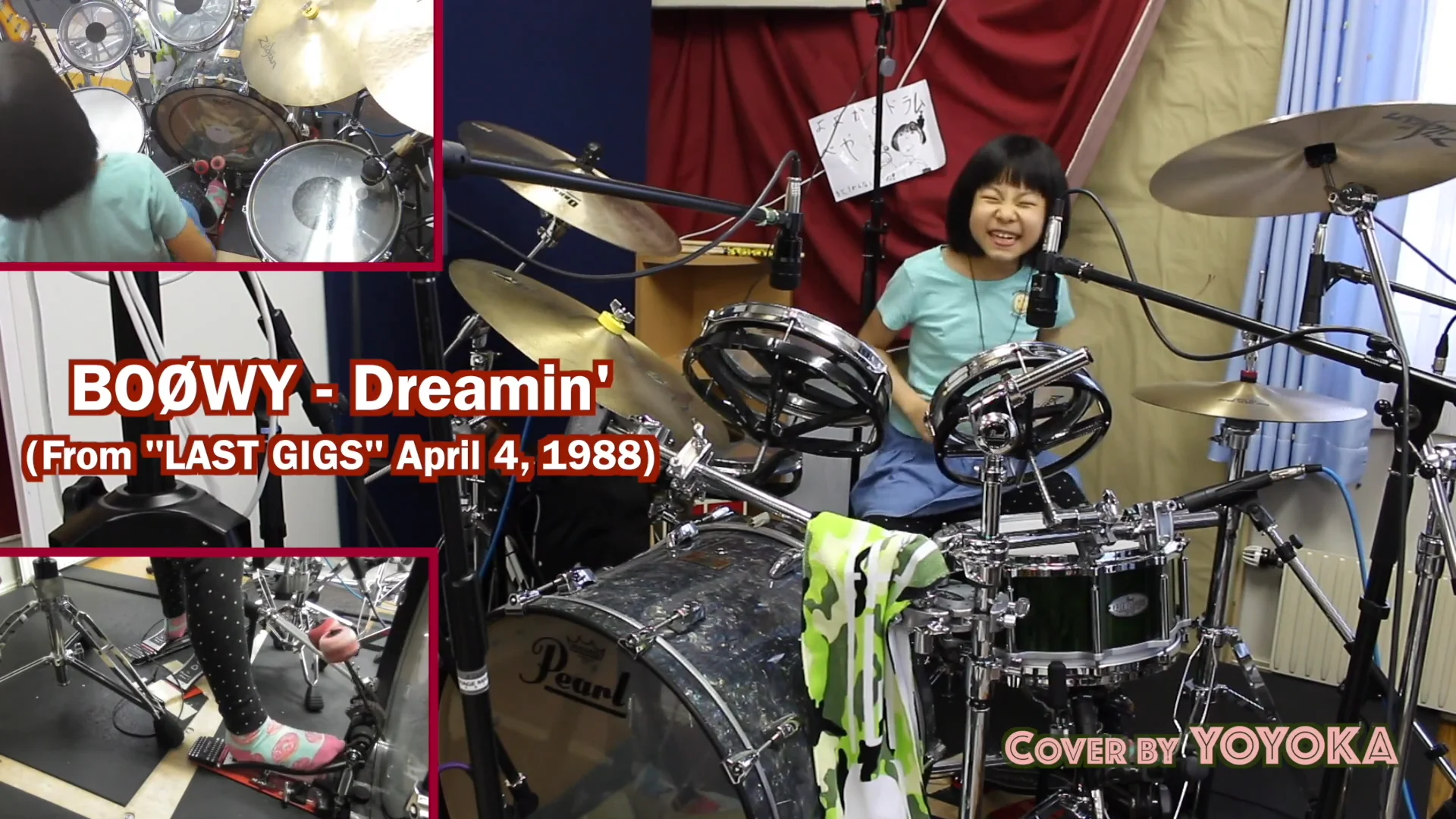 BOØWY - Dreamin' ( LAST GIGS) / Cover by Yoyoka, 9 year old