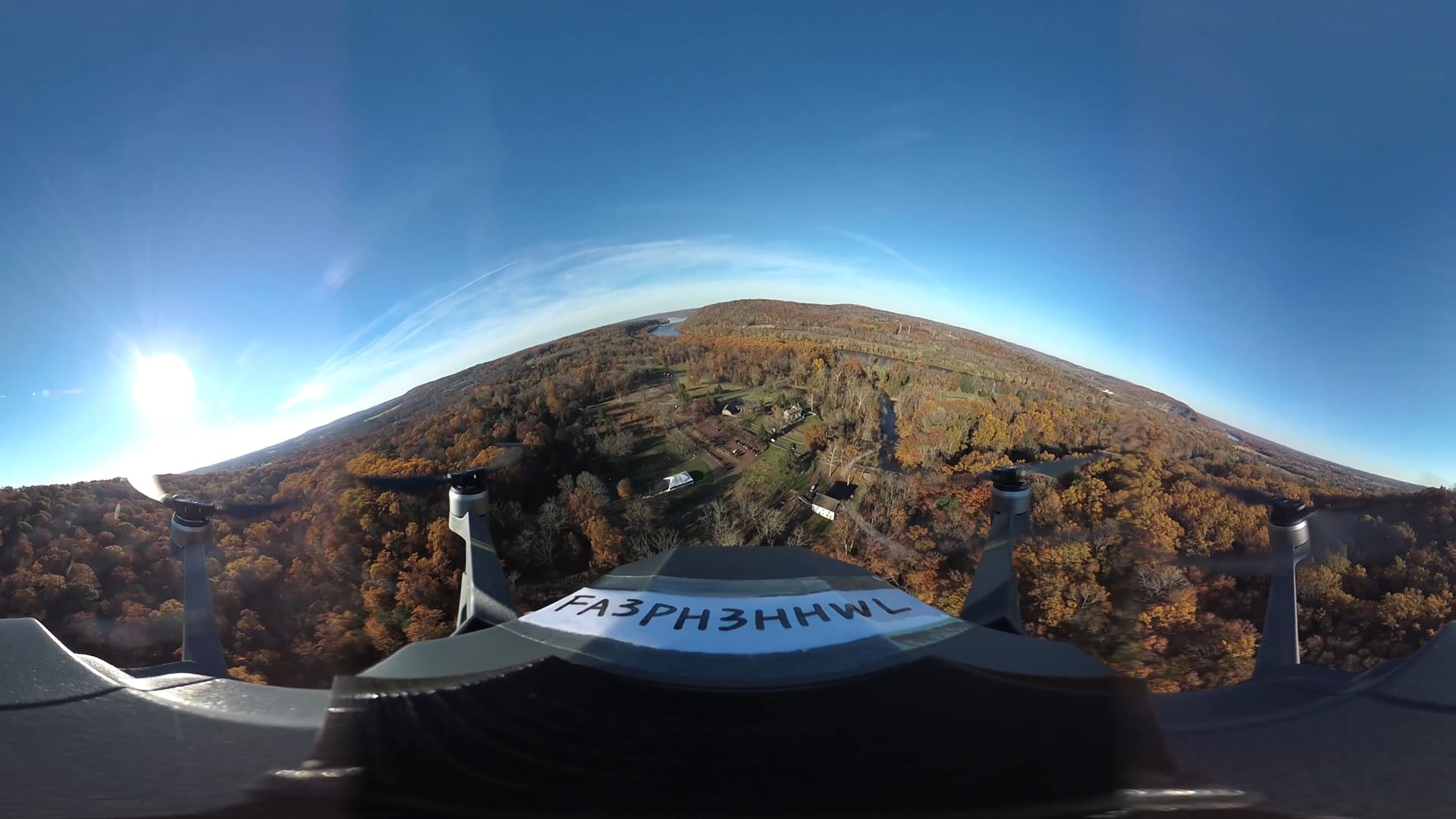 360 Traveler-Drone Experiment