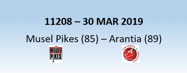 N1H 11208 Musel Pikes (85) - Arantia Larochette (89) 30/03/2019