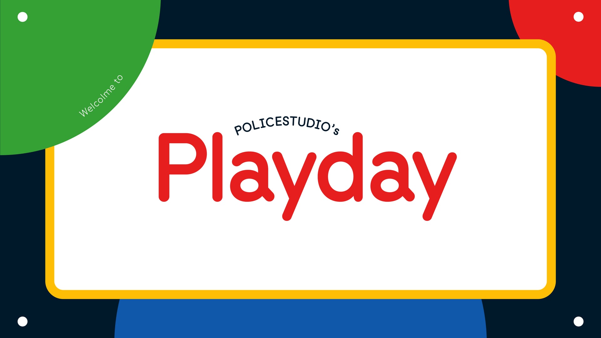 Policestudio's Playday Animated Type Specimen