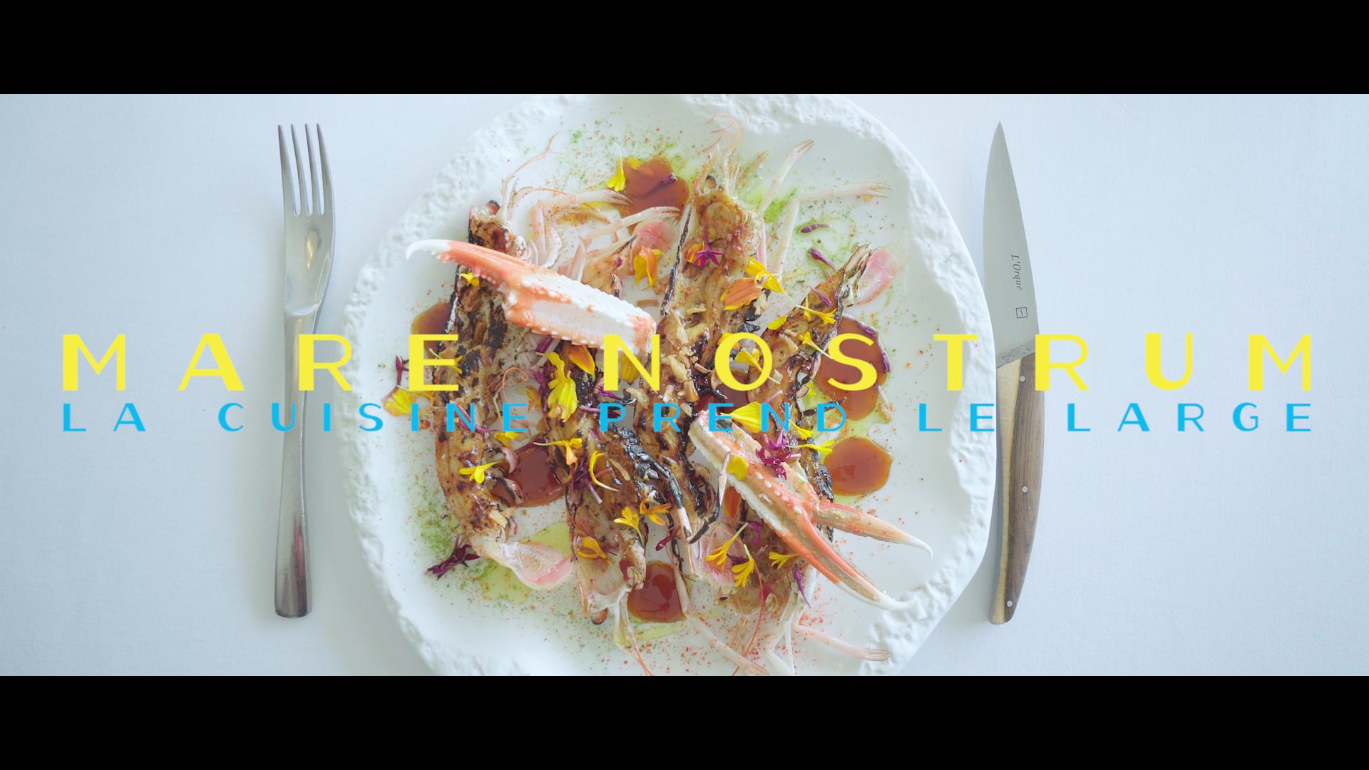 MARE NOSTRUM - La cuisine prend le large / La Vague de Saint-Paul