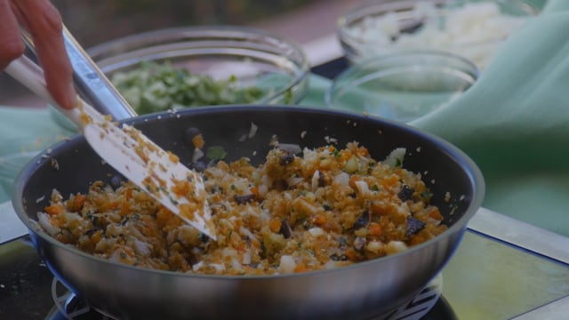 KPC Health & Wellness Program | Cauliflower Rice with Water Chestnuts