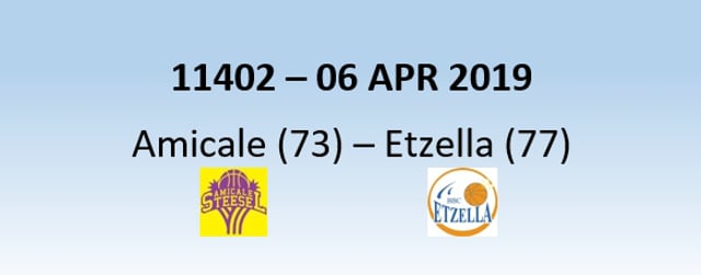 NH1 11402 Amicale (73) - Etzella Ettelbruck (77) 06/04/2019